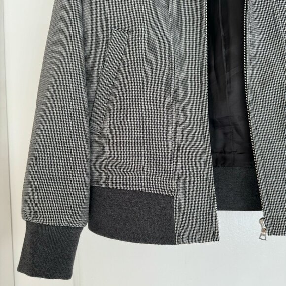A.P.C. Black and Grey Houndstooth Laurel Jacket - Picture 5 of 8